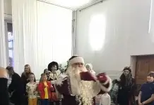 Рождественская елка в доме литераторов